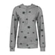 thumbnail image 3 of ICHUANYI Clearance Fashion Women Print Long Sleeve Comfortable Breathable Round-Neck Shirt Tops(Gray, XL) ICHUANYI WER2023081510174, 3 of 4