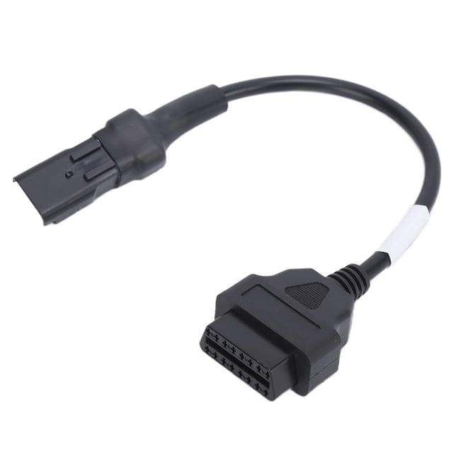 Cable de diagnóstico para motocicleta, cable de diagnóstico OBD de 4 pines, herramienta de diagnóstico para motocicleta, adaptador de diagnóstico OBD probado y confiable