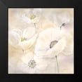 thumbnail image 2 of Coulter, Cynthia 20x20 Black Modern Framed Museum Art Print Titled - White Poppies II, 2 of 5