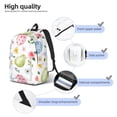 thumbnail image 5 of Naloa Canvas Backpack for Men Women Easter Egg3 Print Rucksack Casual Travel Daypack Large and Small Durable College Tote Satchel Bookbag for Teens, 5 of 8