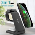 thumbnail image 1 of CNKOO Fast Charge Wireless Charger Stand Dock Station For   Watch Airpods Pro, 1 of 11