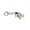 Left Hand Angle Base Project-Out Pole Operated Cam Handle - White Bronze, variant on WRS Truth Left Hand Project Out Concealed 7/16" Pawl, Cam Handle - Inline Base,