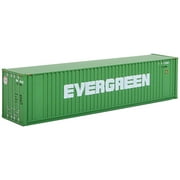 Walthers N Scale 40' Hi-Cube Intermodal Shipping Container Evergreen