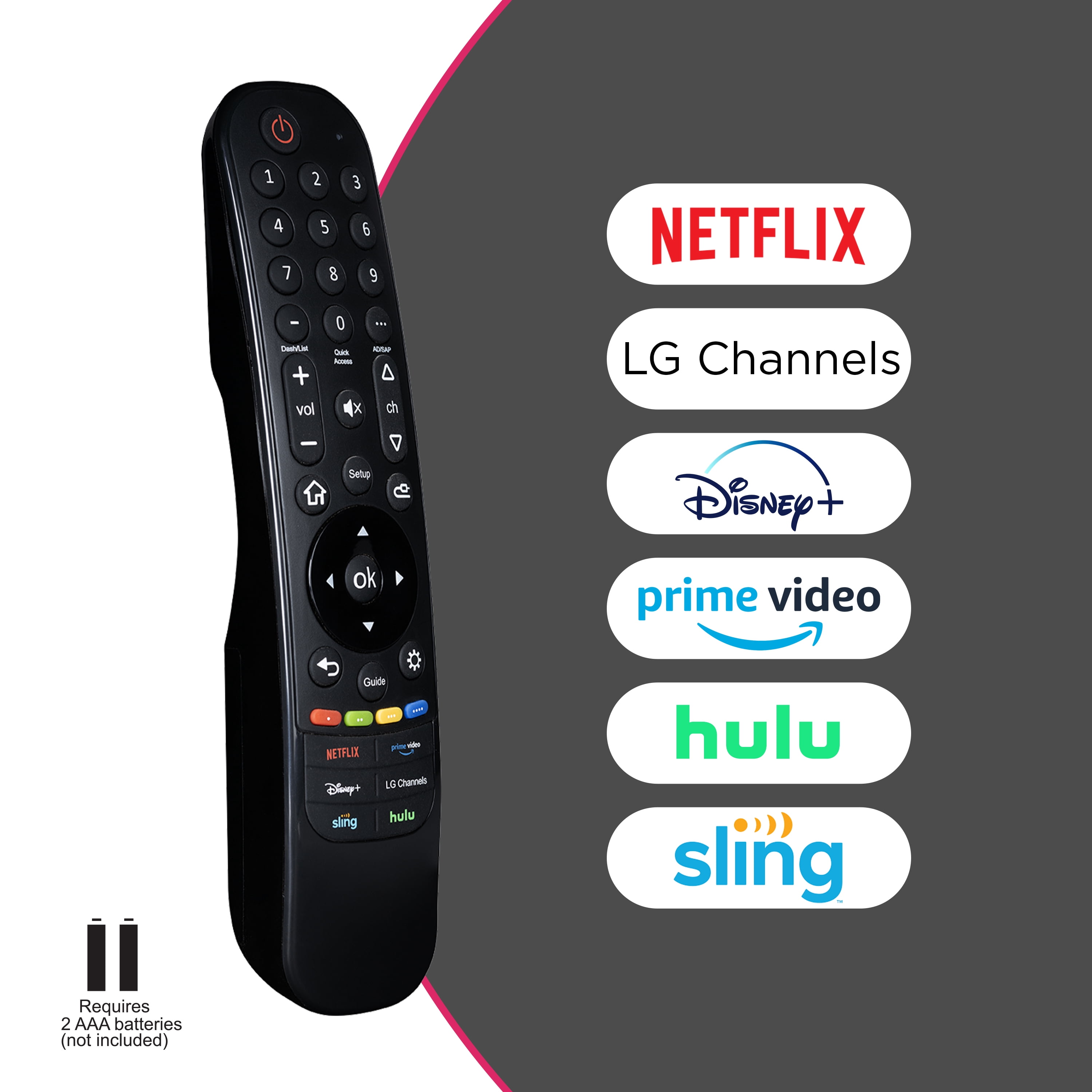 GE LG TV Replacement Remote