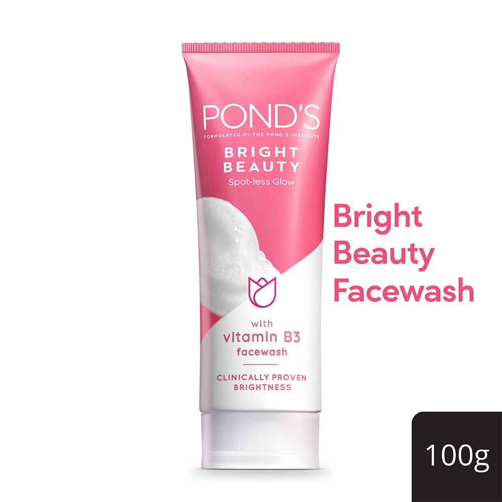 POND S Spot less Glow Facial Wash Removes Dead Skin Dark Spots All Skin Types 50g Walmart