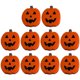 thumbnail image 3 of Pomo Calabaza Halloween Cubierta Botón Pomos Decorativos Silicona para Gabinete (10 Unidades), 3 of 5