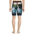 thumbnail image 2 of No Boundaries Men's and Big Men's 9" Palm Photo Swim Boardshorts, 2 of 5