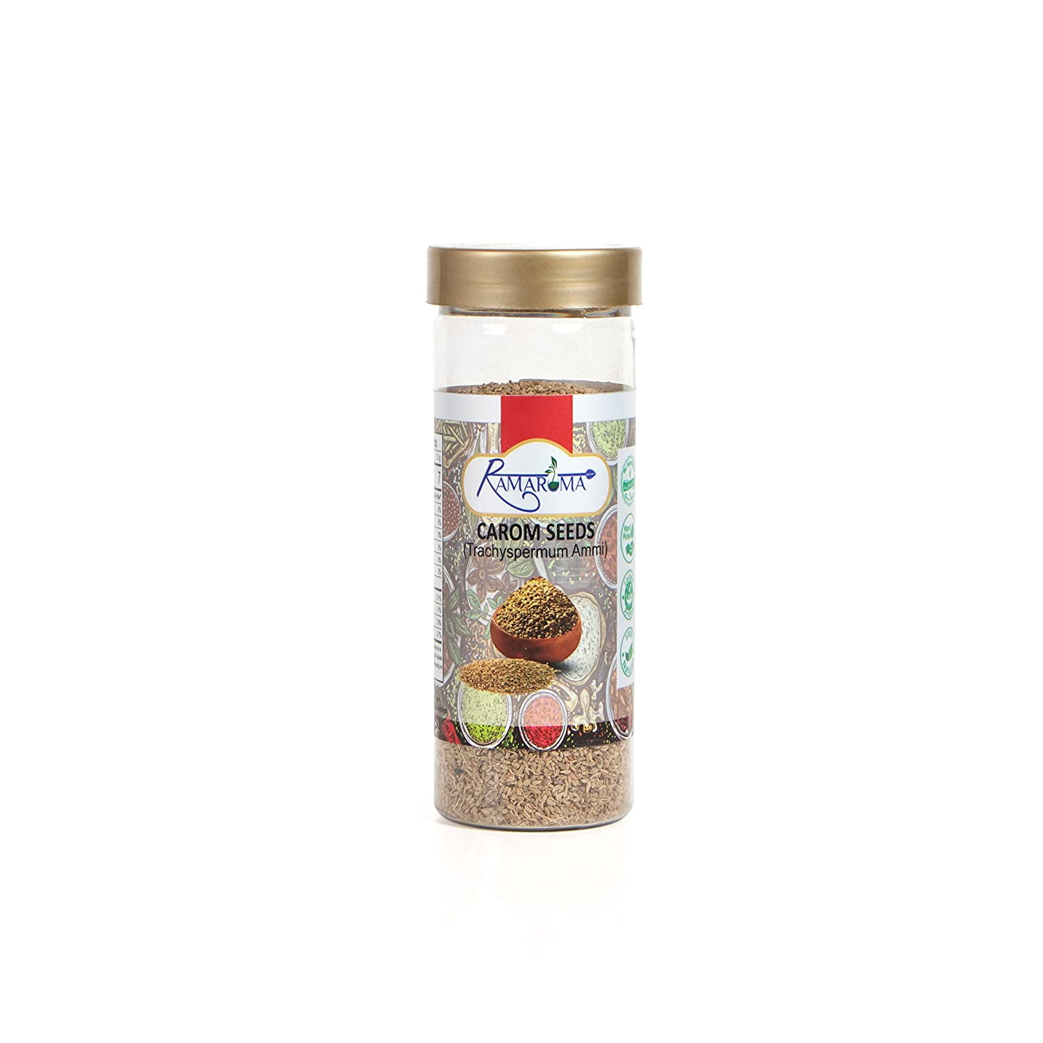 Ramaroma Carom Seed Whole (Ajwain) Spice 3.5oz (100) All Natural