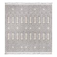 thumbnail image 2 of Unique Loom Arlo Collection Area Rug - Lenny (7' 10" Square Gray/Ivory), 2 of 6