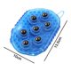 thumbnail image 5 of Guante de masaje en forma de palma, cepillo de baño con 7 bolas de rodillo de metal, masajeador corporal de mano para aliviar el dolor muscular, celulitis, 5 of 5
