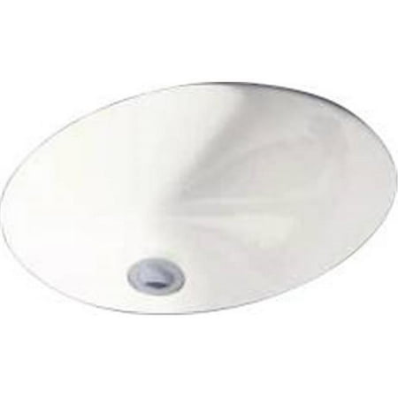 Briggs Plumbing Products 1 Steel Bathroom Sink Under Mount Oval, 19