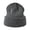 black gray, variant on Crochet Striped Pullover Hat Cycling Hat for Autumn Spring Windproof and Warmth