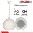 thumbnail image 3 of 5Core Pendant Hanging Wall Speaker 15W Commercial Ceiling Mount speakers 8 Ohm Office Home Restaurant, 3 of 5