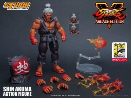 In-Stock 1/12 Scale  6in Storm Toys STREET FIGHTER V ARCADE EDITION AKUMA 