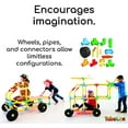 thumbnail image 2 of Tubelox Deluxe 220 Piece Creative Building and Construction Kids Toy Set, 2 of 5