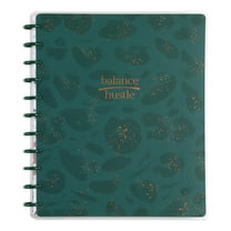 Happy Planner 60 Page Dot Lined Notebook with 3 Dividers, Teacher Notes, Big Sized 8.5” x 11”