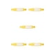 thumbnail image 3 of Wosthever Zapatero Montado en la pared Ahorro de espacio Estante de almacenamiento sin perforaciones Pantalla simple para el hogar Accesorios de Amarillo 5piezas, 3 of 6