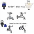 thumbnail image 4 of Pulvérisateur de Douche pour Animaux de Compagnie, Pulvérisateur de Robinet et Outil de Bain avec Pulvérisateur Réglable et Gommage Doux avec 3 Adaptateurs de Robinet pour Intérieur ou, 4 of 4