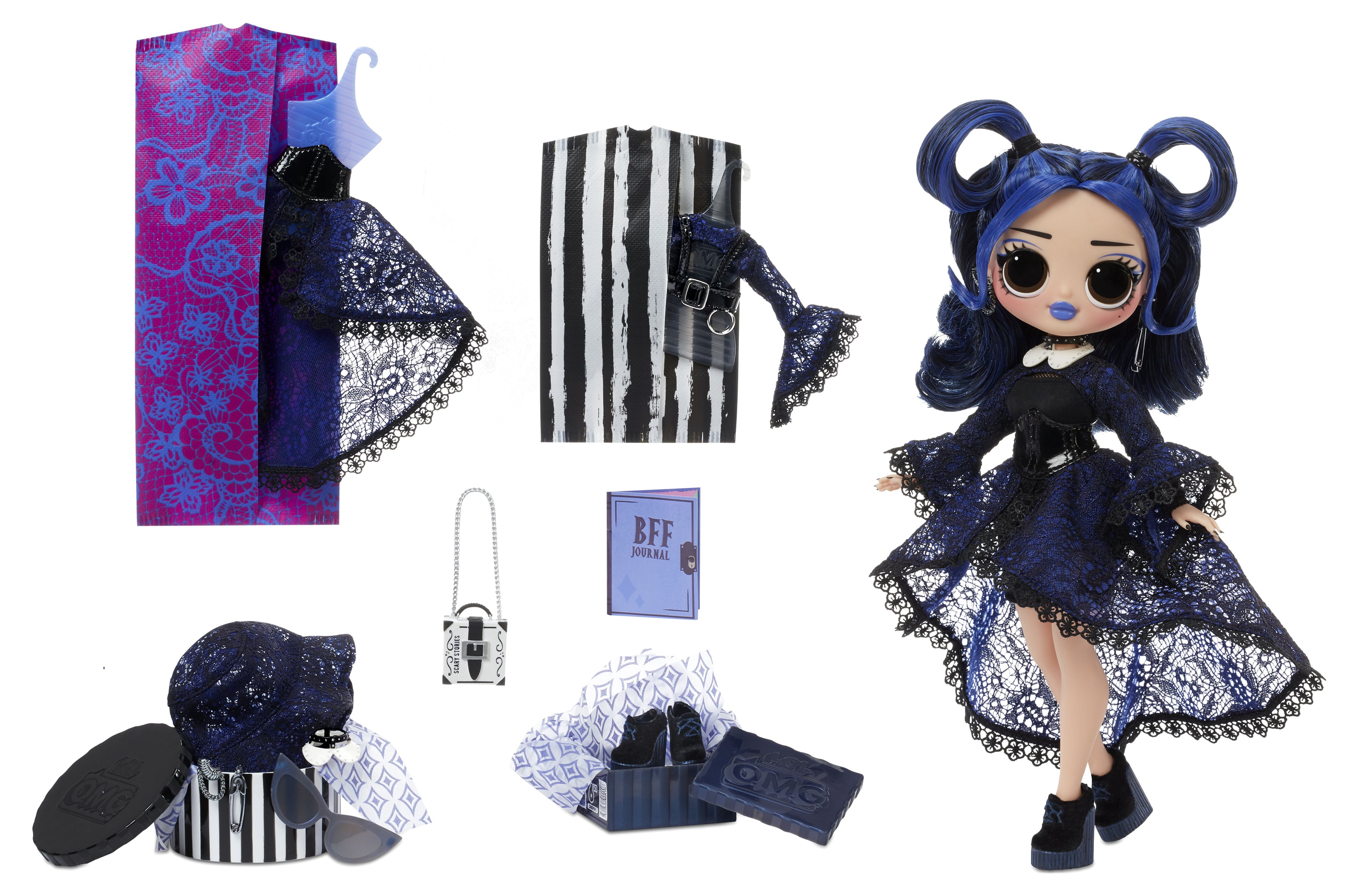 LOL Surprise Omg Moonlight B.B. Fashion Doll - Dress Up Doll Set With 20 Surprises for Girls And Kids 4+ - image 3 of 7