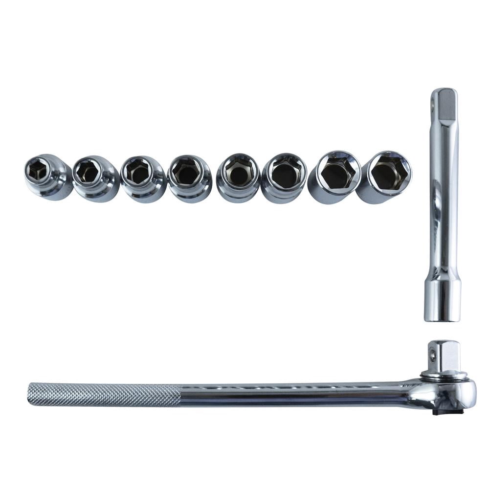 Best Value H420503 Ratchet  1/2 in. Drive Metric 6 Point 10-Piece Set