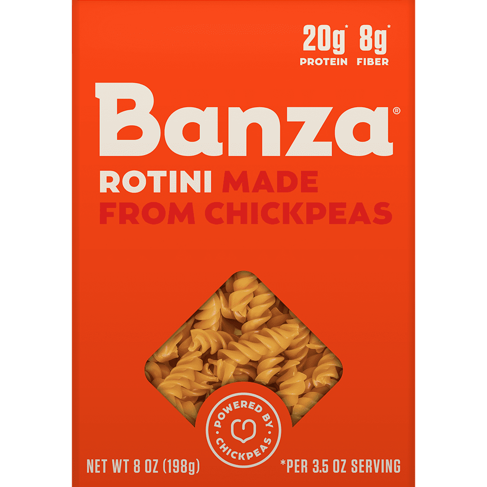 Banza Rotini Made from Chickpeas Pasta, 8 oz