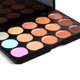 thumbnail image 3 of Paleta profesional de corrector de 15 tonos para cubrir imperfecciones y crear un maquillaje impecable. Ideal para ojeras, manchas y acné., 3 of 6