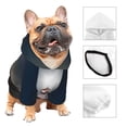 thumbnail image 3 of Fotbe Peggy's Cove Lighthouse Sudadera con Estampado para Perros Pequeños – Suéter con Capucha para Mascotas, Tela Suave de Forro Polar con Bolsillo-X-Small, 3 of 7