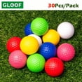 thumbnail image 1 of 30Pcs/Pack Golf Balls PE Plastic Toy Ball Home Golf Practice Ball Beginner Golf Balls Golf Practice Ball, 1 of 5