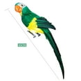 thumbnail image 7 of Cheers.US 45cm Artificial Foam Parrot Birds for Modern Home Garden Zoo Ornament Decoration, 7 of 7