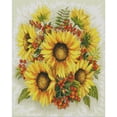 thumbnail image 3 of Hilo Algodón Ecológico Bordado Punto Cruz Girasol 14 Quilates 52x63cm, 3 of 8