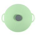 thumbnail image 3 of "Juego de tapas de silicona universales de 5 piezas: Tapa para salpicaduras de microondas para alimentos, en diferentes tamaños, a prueba de derrames, succión, tazón, 3 of 5
