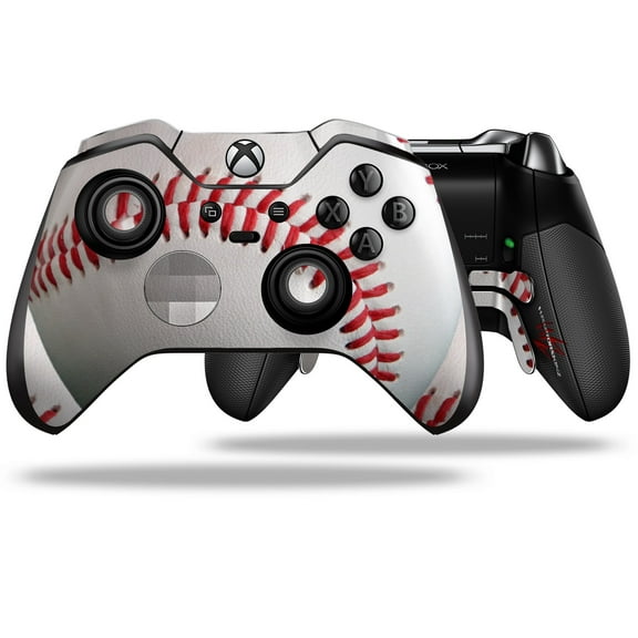 Baseball - Decal Style Skin fits Microsoft XBOX One ELITE Wireless Controller (CONTROLLER NOT INCLUDED) by WraptorSkinz