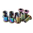 thumbnail image 1 of 5x Tuerca para perno de plato, tornillo para plato de bicicleta para bielas simples, dobles y triples Disco triple A, 1 of 9