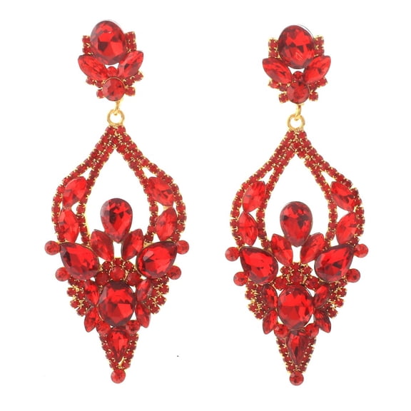 Rhinestone Post Earring