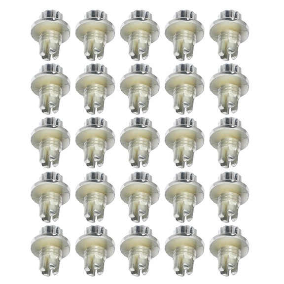 25 Pcs Wheel Rim Rivets Lip Rivets Nuts for AH Ds Series Wheel Rims Cap Lip Screw Bolt Tire