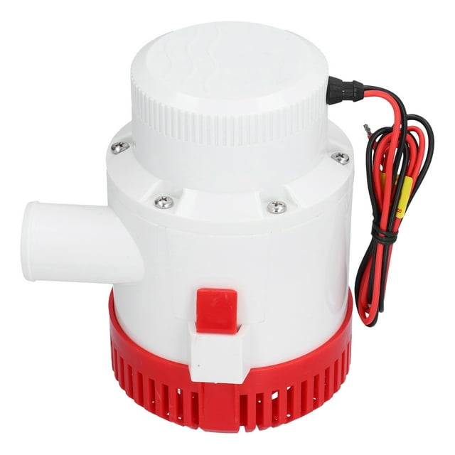 Pompes de Cale Marine Pompes de Cale de Bateau Grande Pompe de Cale Anti Choc Anti Rouille Pompe Submersible pour le Drainage Fournit PowerDC12V 3000GPH