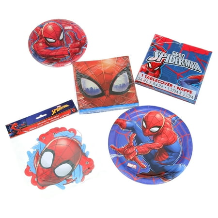 Spider-Man Tableware Kit, 5 Pack