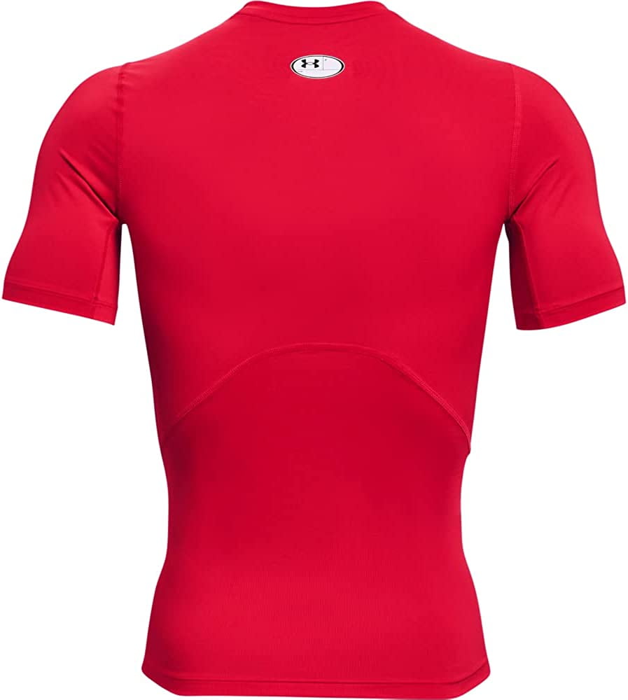 Under Armour 1361518-600-XL HeatGear Armour Short Sleeve Red XL Shirt 