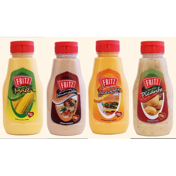 4 Pack Fritz Venezuelan Sauces / Salsas Venezolanas 4 Pack