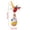 Brown, variant on Cadancy Cat Toys Interactive Wobble Tumbler Ball Kitten Teaser Automatic Swinging Motion Entertainment Exercise Indoor Pet Plaything with Bell for Cats