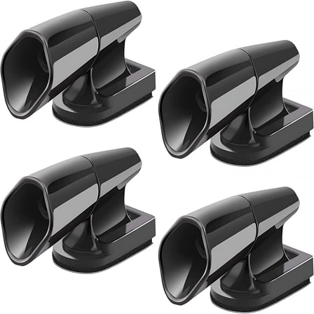 MELIVO Ultrasonic Deer Whistles 4 Pieces Wildlife Warning for Cars, Vehicles, Motorcycles