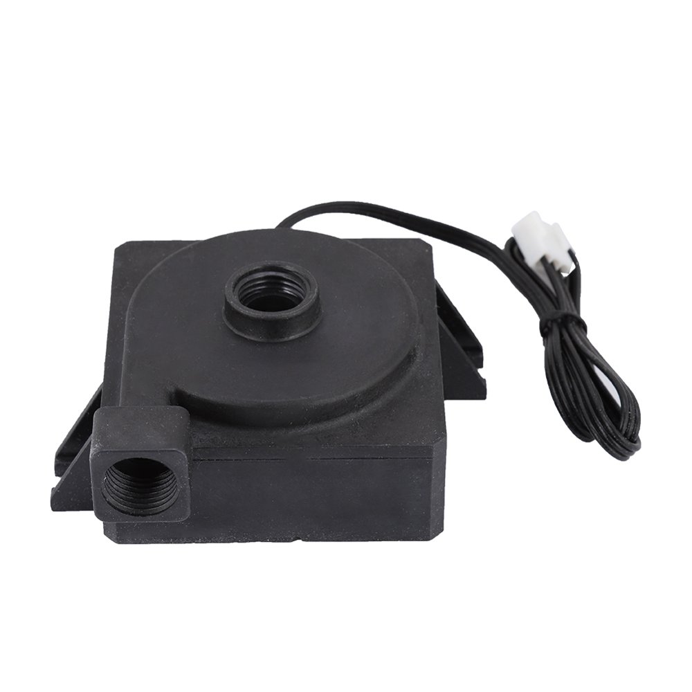 Mgaxyff PC Water Cooling Pump,DC12V 6W PC Ultraquiet Water Cooling