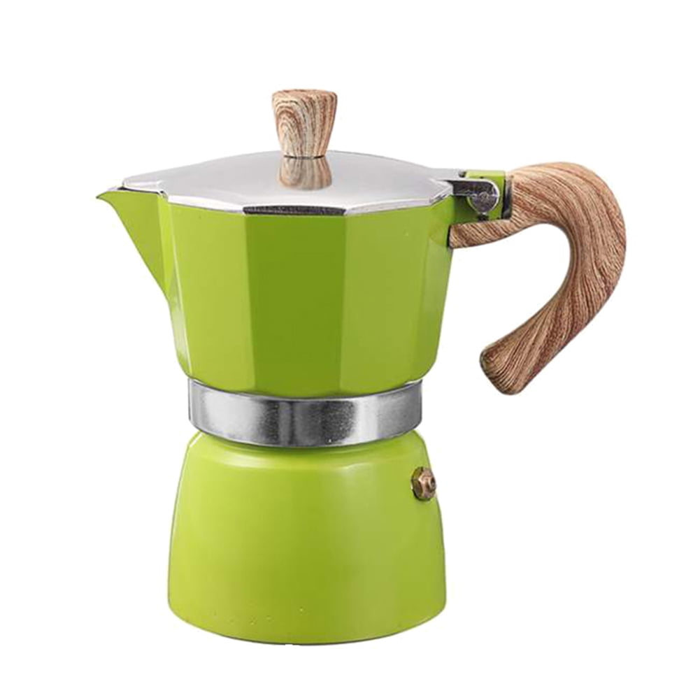 AllTopBargains 3 -Cup Stovetop Espresso Coffee Maker Pot - Walmart.com