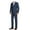 Blue, variant on 2-Piece Suit Set with Jacket and Dress Pants, Slim Fit