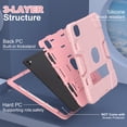 thumbnail image 5 of For iPad Pro 11 inch M5/M4 (2025/2024) Shockproof Heavy Duty Rugged Case Cover with Stand & Pencil Holder, 5 of 9