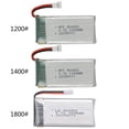 thumbnail image 3 of Batería recargable 903052 para piezas de repuesto de dron cuadricóptero Syma X5 X5C, 1800 mAh, 3 of 5