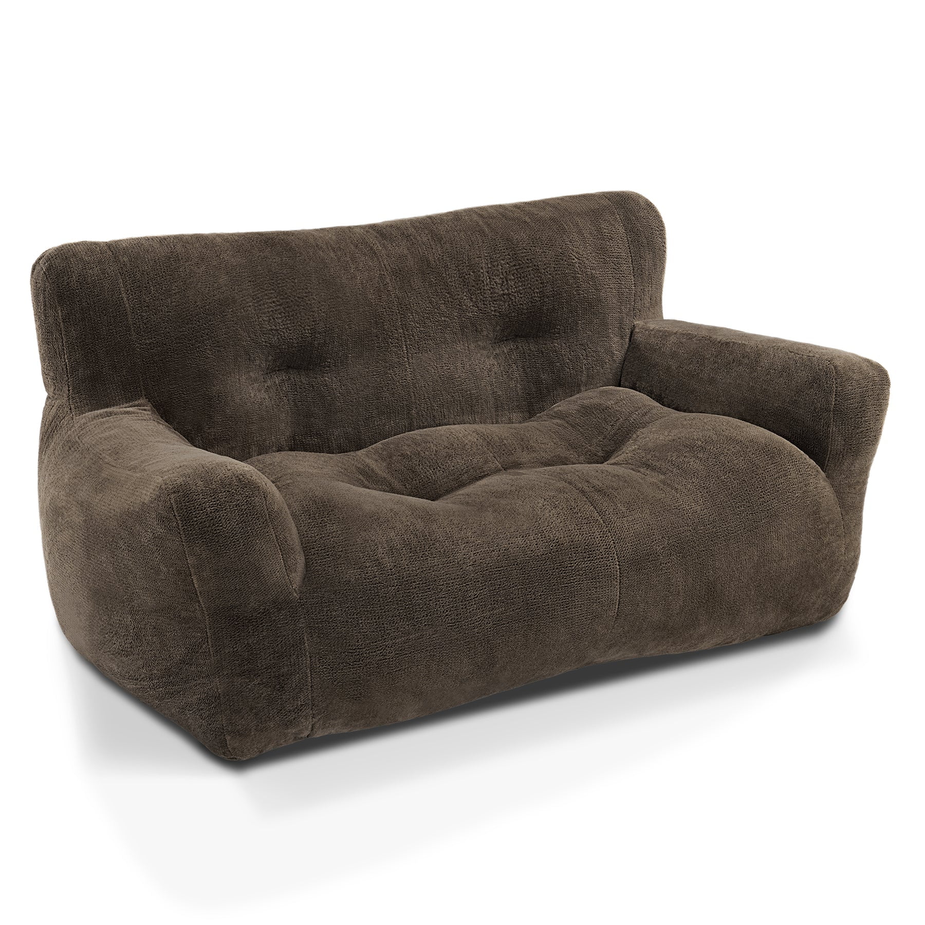 MCombo 43.3'' Large Pet Couch Dog Sofa Bed, Support up to 100lbs, No Assembly Need, Brown