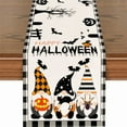 thumbnail image 3 of BINGLI Charm: Linen Witch Bat & Cat Hallo-ween Table Runner Dust & Elegant Décor Exquisite Hallo-ween Wall Ornaments, Hallo-ween Decorative Items, 3 of 7