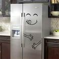 thumbnail image 1 of Dvkptbk Wall Sticker Kitchen Fridge Wall Sticker, Cute Sticker Fridge Happy Delicious Face Kitchen Fridge Wall Refrigerator Vinyl Stickers Cute Home Decor 1 Set Home Decor on Clearance, 1 of 4