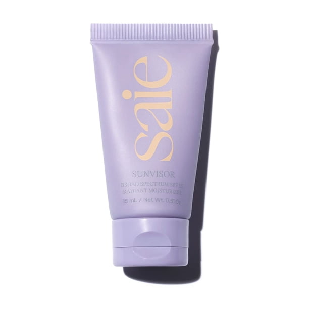 Protector solar hidratante Saie Mini Sunvisor SPF 35 15 ml